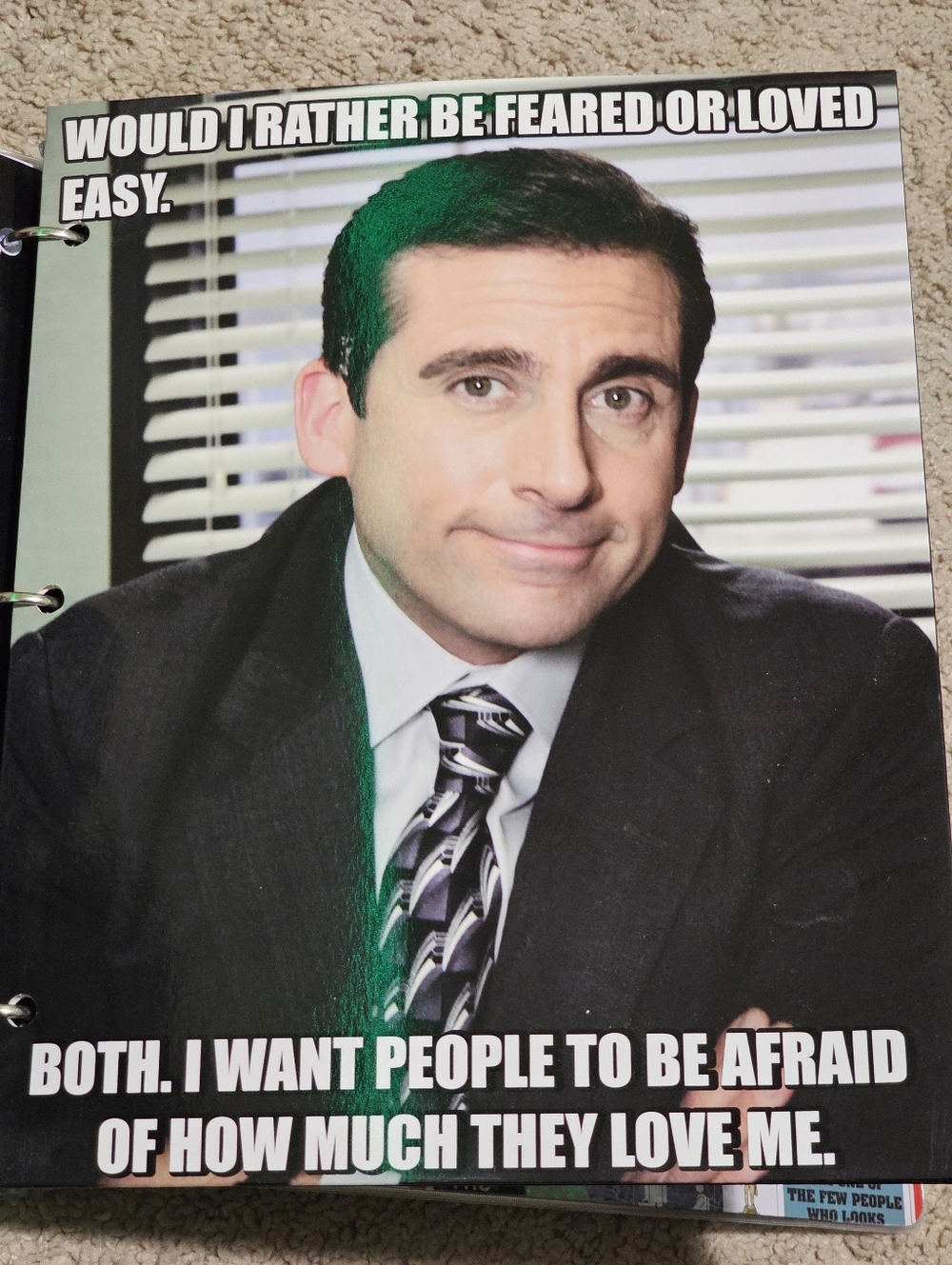 New! The Office Dunder Mifflin Memorabilia Bundle - Binder / Folder / Notebook - Picture 8 of 11